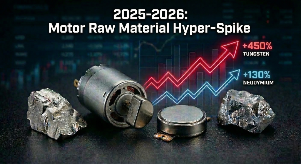 2025-2026 Raw Material Supply Chain Issues Push Motor Prices Higher